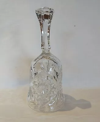Buy Lead Crystal Glass Bell - German - Star Design - 17cm Height • 6£