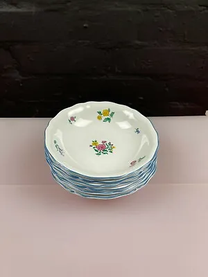 Buy 6 X Laura Ashley Exclusive Emily By Spode Cereal Bowls 6.5  Wide Set • 69.99£