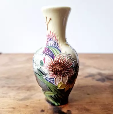 Buy Vintage Old Tupton Ware Small Decorative Vase - Sunflower Floral Pattern • 22£