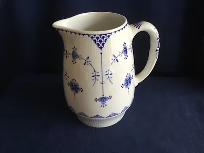 Buy Furnivals Denmark Blue 1 1/2 Pint Jug ( Minor Scratches On Outside) • 11£