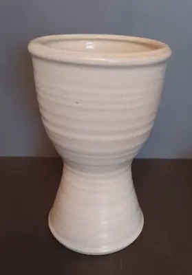 Buy Vintage Scheurich 730-23 Vase Oatmeal Beige 14 X 23 Cm • 12.99£