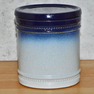 Buy Stoneware Blue Storage Jar Pearsons Of Chesterfield Vintage 11.5cm • 7.20£