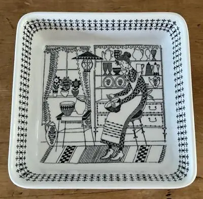 Buy 1960s Arabia Finland Emilia Square Bowl Dish 5.25  Raija Uosikkinen Kaj Franck • 42.68£