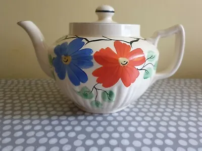 Buy Vintage Arthur Wood Teapot. Floral Design. Made In England  • 25.50£