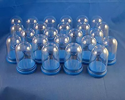 Buy 24 Dome Display Boxes -- Size 45mm X 30mm Base - Fits Thimble Or Miniature Item • 9.95£
