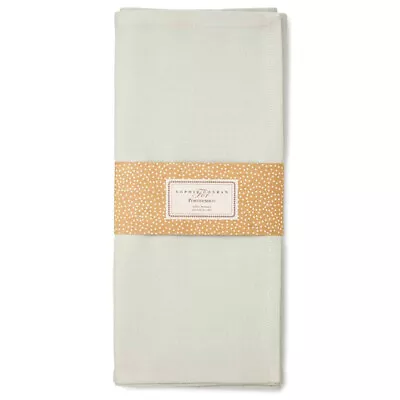 Buy Sophie Conran Table Runner Cotton Linen Blend Dove Grey Colour For Portmeirion • 23.10£