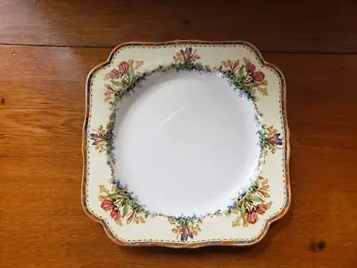 Buy Crown Ducal Ware 12“ Hand Painted Plate, Floral Design, Made In England • 28.95£