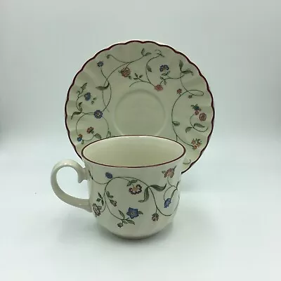 Buy Set Of Vintage Ceramic Staffordshire Tableware 'Oakwood' Tea Cup And Saucer • 12.95£