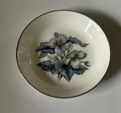 Buy Vintage Royal Worcester Woodland Flowers Trinket Dish Bone China • 3.99£