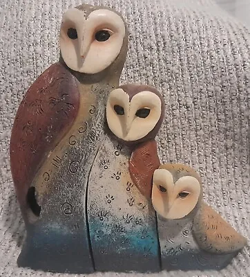 Buy 3 Piece Collectable Owl-family Figurines • 20£