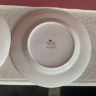 Buy Colclough Bone China Braganza Set  - 2 Side Plates, 3 Saucers And A Cup • 4.99£