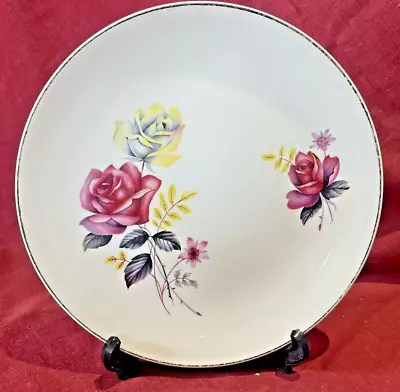 Buy Vintage Crown Clarence Rose 8.75 Inch Salad/Lunch Plate VGC • 4£