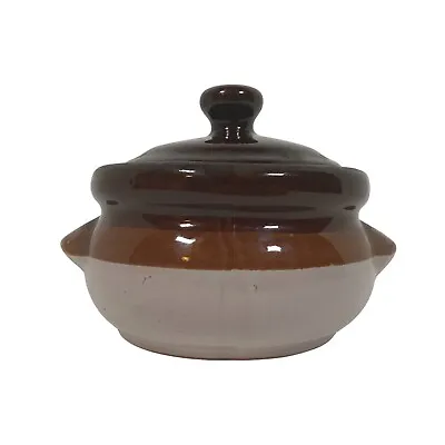 Buy Gailstyn Sutton Onion Stoneware Soup Bowl With Lid 4.5in X 6in Cream And Brown • 9.47£
