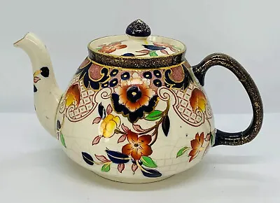 Buy Antique Teapot - ROYAL STANLEY LONGTON Edwardian Art Nouveau 1903-19 Repaired • 24£