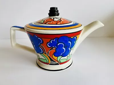 Buy Sadler Art Deco Claris Cliff Inspired Teapot 1.25 Pints Made In England • 19.99£