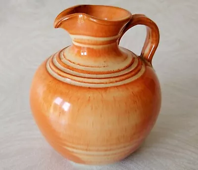Buy Prinknash Pottery - Vintage Honey Glazed Pitcher – 9 Cm Tall – Excellent Conditi • 14.99£
