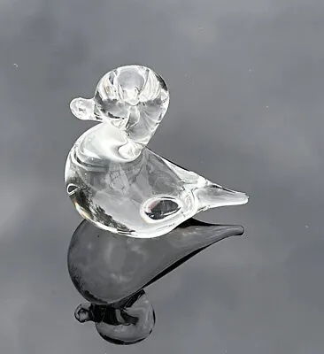 Buy Wedgwood Style Glass Duck Paperweight • 10£