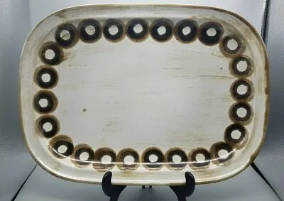 Buy CERAMANO German Pottery Tique Design Serving Platter, 1970's German. • 16.50£