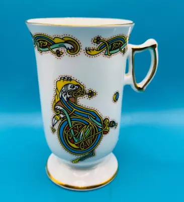 Buy Royal Tara Book Of Kells Letter  D  Bone China Irish Coffee Mug With Gold Stamp • 9.99£