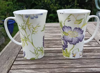 Buy Laura Ashley New Unused Vintage Floral Mugs • 22£