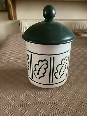 Buy Hornsea Pottery Canister With Lid. Forest • 4.99£