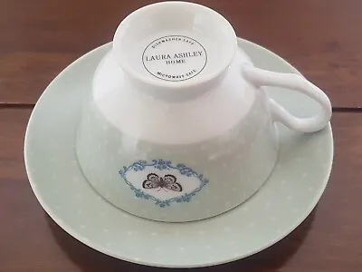 Buy LAURA ASHLEY  Butterfly Tea Cup And Saucer  • 4.99£