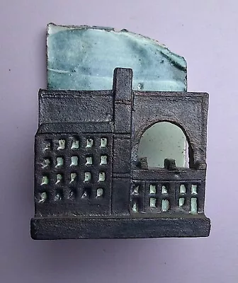 Buy National Trust Miniature Pottery 'factory Landscape' Letter/postcard Rack. • 5.75£