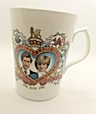 Buy Vintage 1980s Nanrich Pottery Jason Works Marriage Of Prince Charles & Diana Cup • 3£
