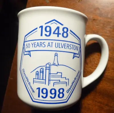 Buy Ulverston Pottery Coffee Mug Cup - Cumbria Furness Lancashire Barrow Interest • 6.99£