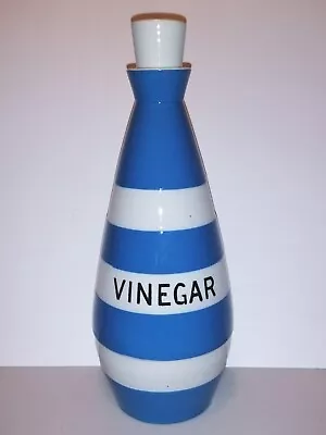 Buy Vintage T. G. Green Cornishware VINEGAR Bottle - Green Shield • 64.99£