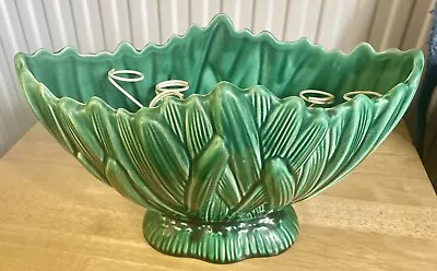 Buy Green Sylvac Hyacinth Vase Planter 2456.  Approx  26cm X 16cm • 15£