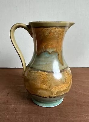 Buy Lovely Old Court Ware Orange Green Pitcher Jug . Excellent Condition • 12.25£