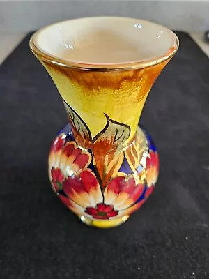 Buy Vintage Oldcourt Ware Handpainted Lustre Vase • 8.99£