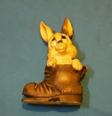 Buy Capodimonte Rabbit In Boot 1987 By G.armani-rare. • 9£