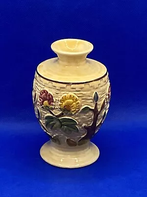 Buy H. J. Wood Staffordshire Pottery Hand Painted Indian Tree Small Urn Shaped Vase • 12£