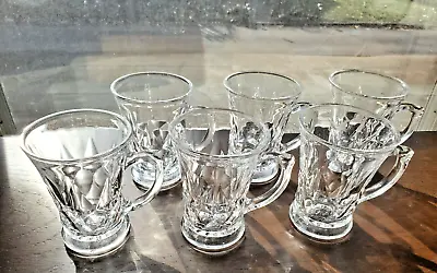 Buy Studio Crystal Cut Irish Coffee Cups/mugs/glasses – Set Of 6 • 23.98£