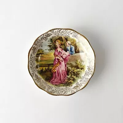 Buy Vintage James Kent Ltd Longton, Romance Floral Trinket Jam/Butter Pin Dish • 12.61£