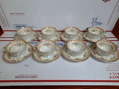 Buy 8 Noritake China Calisay Teacups Saucers Floral Coffee Cups 3834  • 42.82£
