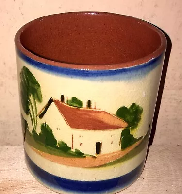 Buy 1950's Devonshire 'Motto Ware' Decorative Pot' Time And Tide Wait For No Man' • 4.50£