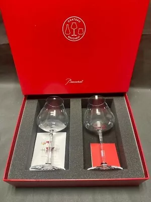 Buy Baccarat Chateau Baccarat Pair Wine Glass With Box • 174.75£