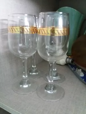 Buy 1940s Sherry /port/wine Glasses Inc Free Bottle • 4.99£
