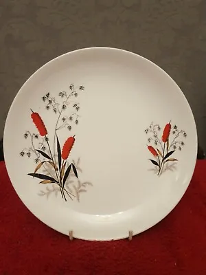 Buy Vintage Retro Crown Clarence Red Rush RedRush Plate Dia 22.5 Cm 9  1960's • 6£