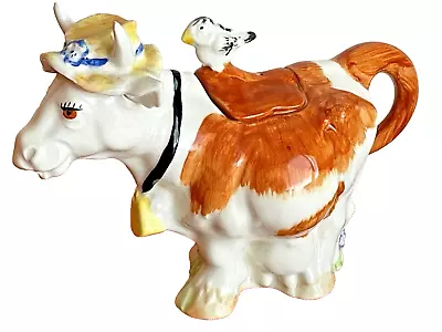 Buy Vintage P&K (Price Kensington) Novelty Cow-shaped Collectable Teapot  • 15£