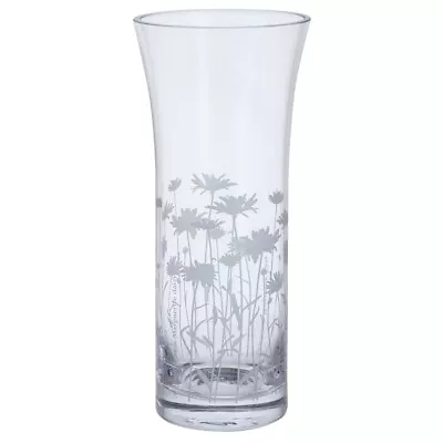 Buy Dartington Crystal Flower Vase Bloom Marguerite Trumpet • 40.10£