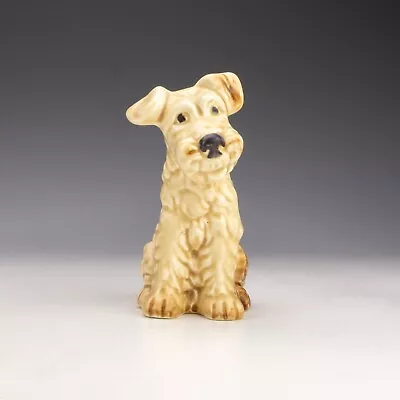 Buy Vintage SylvaC Pottery - 378 Tan Glazed Terrier Dog Figure - Art Deco • 3.20£