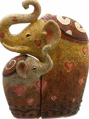 Buy Entwined Child Parent Resin Elephant Family Love Birth Christening Present Gift  • 7.99£