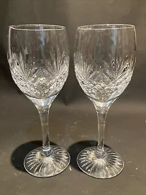 Buy Pair Of Royal Doulton Crystal Westminster Cut Sherry Glasses Immaculate • 14£
