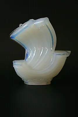 Buy Art Deco Opalescent Glass Ship - Possibly Sabino • 46.80£