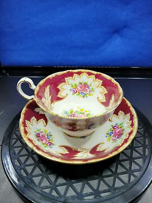 Buy Vintage Royal Grafton Bone China Tea Cup And Saucer Pattern #6630 • 28.39£