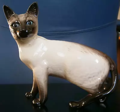 Buy Vintage Beswick Siamese Standing Cat Figure • 26.99£